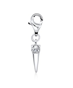 Spike Shape Silver Charms CH-60